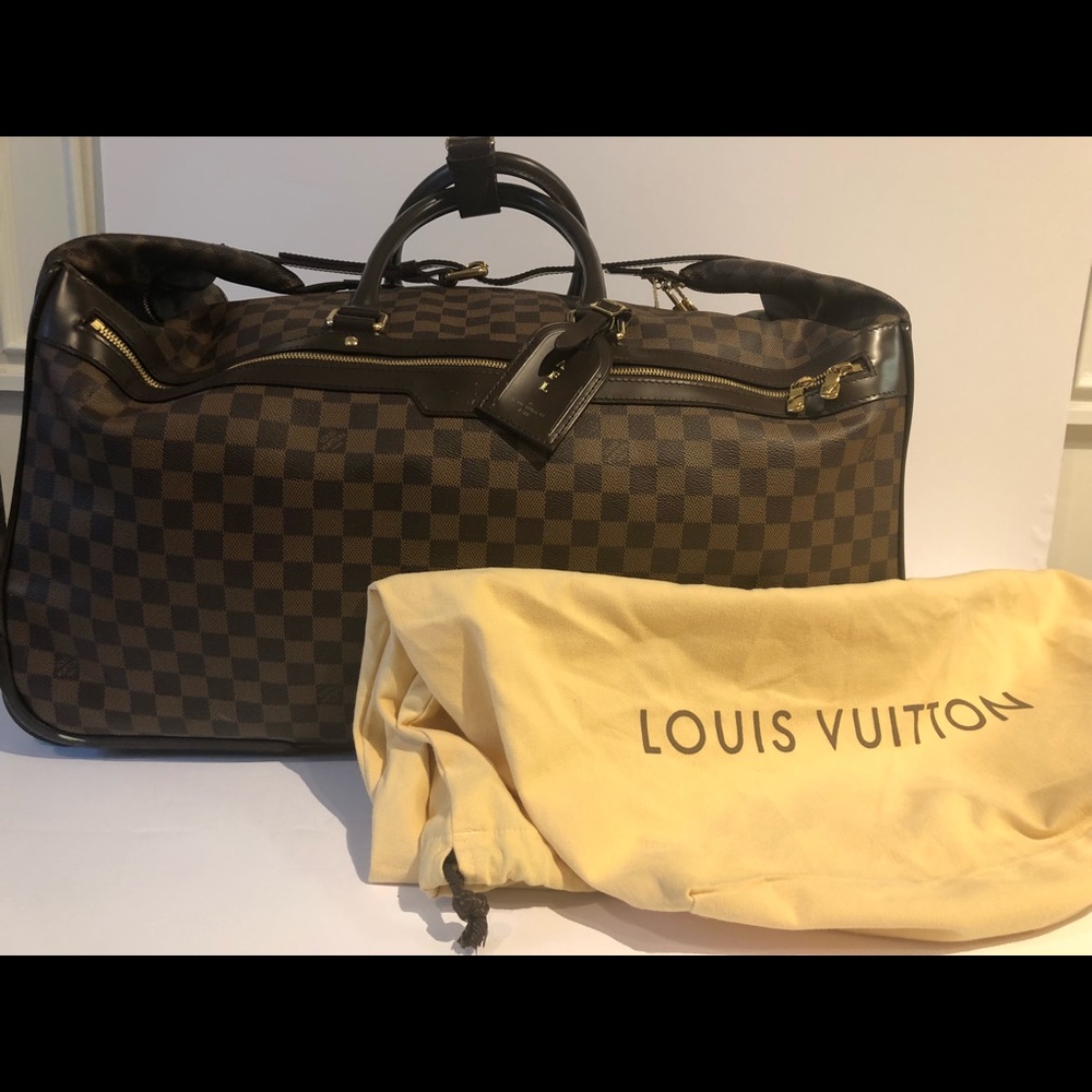 Louis Vuitton Damier Canvas Eole 60 Rolling Duffle